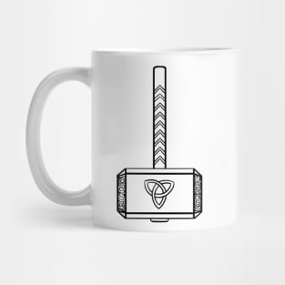 The hammer of the god of thunder. Mug